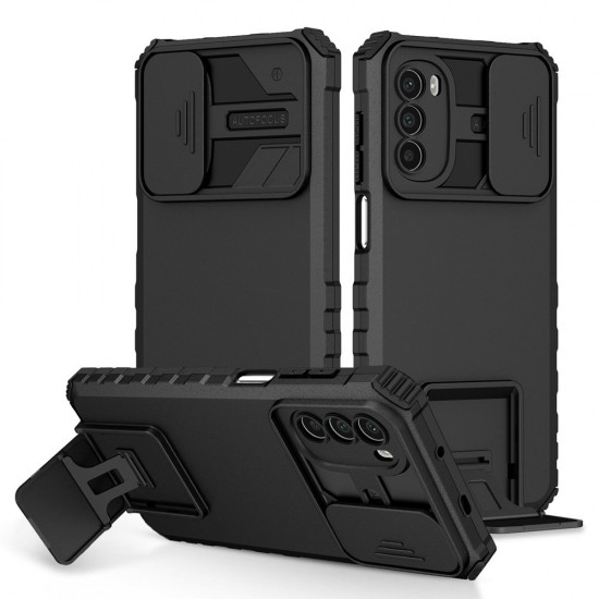 Husa spate Dragon Case pentru Motorola Moto G52 - Negru
