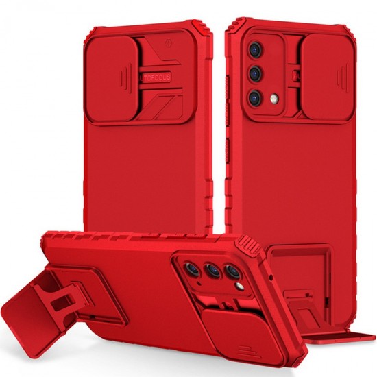 Husa spate Dragon Case pentru Oppo A74 - Rosu