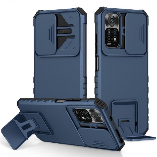 Husa spate Dragon Case pentru Xiaomi Redmi Note 11 Pro - Albastru