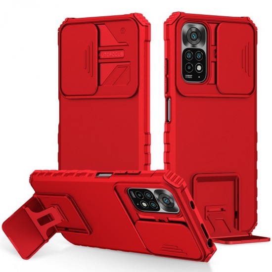 Husa spate Dragon Case pentru Xiaomi Redmi Note 11 Pro - Rosu