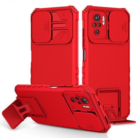 Husa spate Dragon Case pentru Xiaomi Redmi Note 10 - Rosu