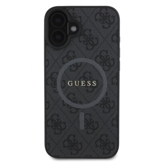 Husa spate pentru iPhone 16 Guess Magsafe - Negru