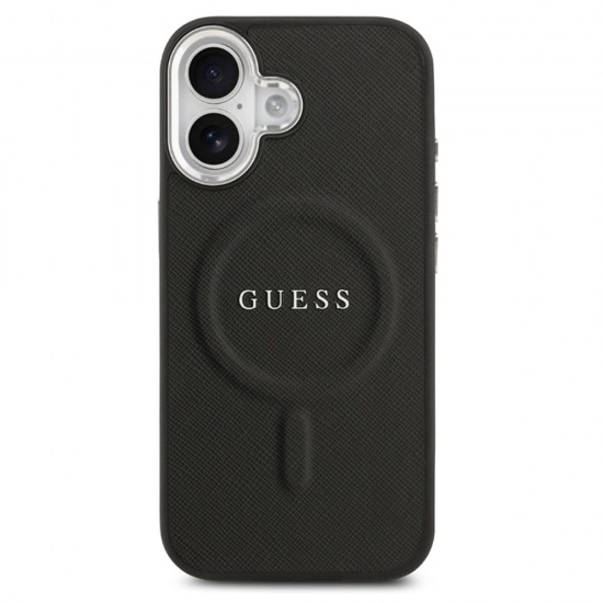Husa spate pentru iPhone 17 Guess Magsafe - Negru