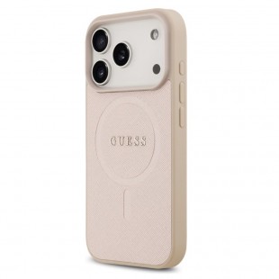 Husa spate pentru iPhone 17 Pro Guess Magsafe - Roz