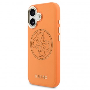 Husa spate pentru iPhone 17 Guess Magsafe - Portocaliu