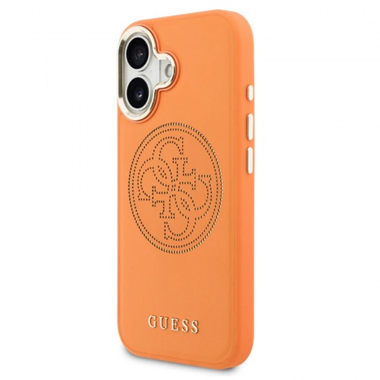 Husa spate pentru iPhone 17 Guess Magsafe - Portocaliu