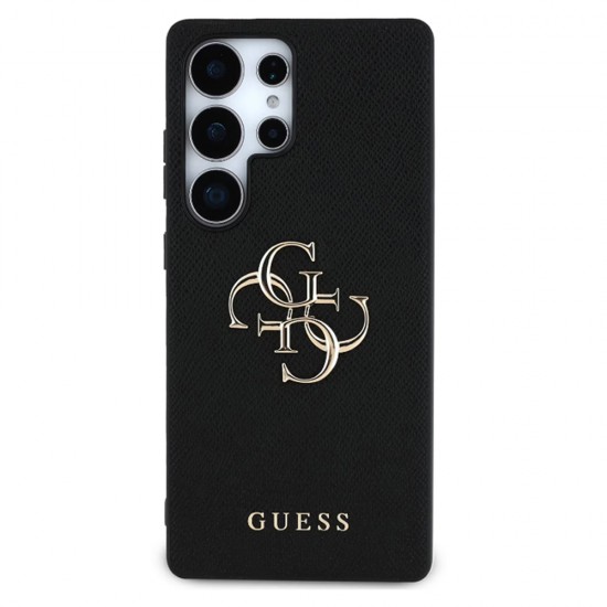 Husa spate pentru Samsung Galaxy S25 Ultra Guess Metal Logo - Negru