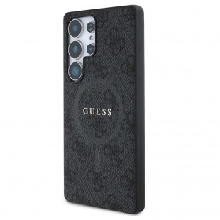 Husa spate pentru Samsung Galaxy S25 Ultra Guess Magsafe - Negru