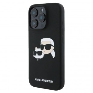 Husa spate pentru iPhone 16 Pro Karl Lagerfeld Magsafe - Negru