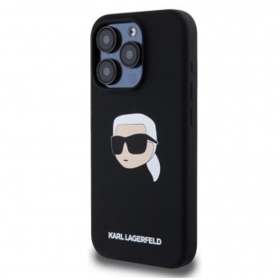 Husa spate pentru iPhone 16 Pro Max Karl Lagerfeld Magsafe - Negru