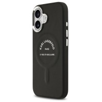 Husa spate pentru iPhone 17 Karl Lagerfeld Magsafe - Negru