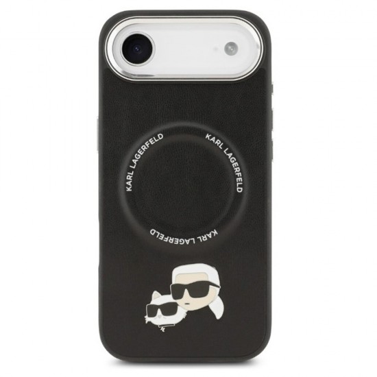 Husa spate pentru iPhone 17 Air Karl Lagerfeld Magsafe - Negru