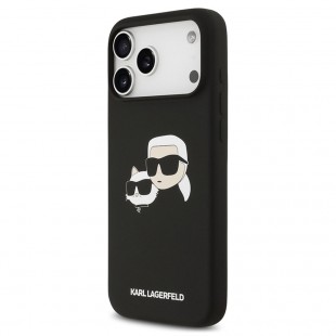 Husa spate pentru iPhone 17 Pro Max Karl Lagerfeld Magsafe - Negru