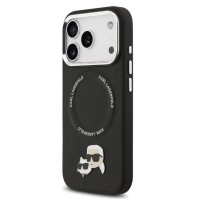 Husa spate pentru iPhone 17 Pro Max Karl Lagerfeld Magsafe - Negru