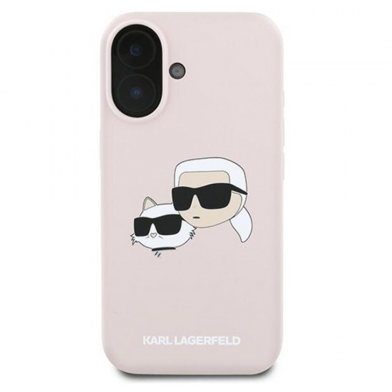 Husa spate pentru iPhone 17 Karl Lagerfeld Magsafe - Roz