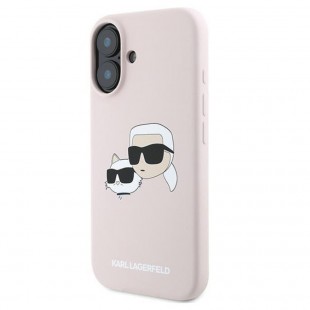 Husa spate pentru iPhone 17 Karl Lagerfeld Magsafe - Roz