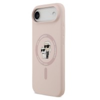 Husa spate pentru iPhone 17 Air Karl Lagerfeld Magsafe - Roz