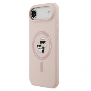 Husa spate pentru iPhone 17 Air Karl Lagerfeld Magsafe - Roz