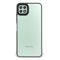 Husa spate pentru Samsung Galaxy A22 5G - Leaf Case Negru