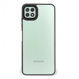 Husa spate pentru Samsung Galaxy A22 5G - Leaf Case Negru