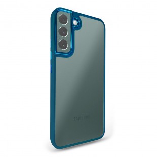 Husa spate pentru Samsung Galaxy S22 Plus - Leaf Case Albastru