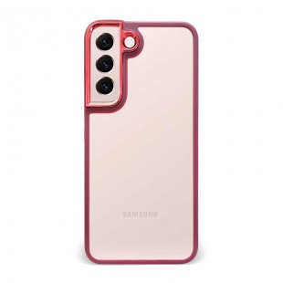 Husa spate pentru Samsung Galaxy S22 Plus - Leaf Case Visiniu
