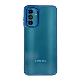 Husa spate pentru Samsung Galaxy A04S - Leaf Case Albastru