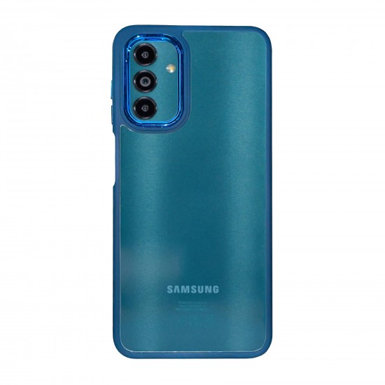 Husa spate pentru Samsung Galaxy A04S - Leaf Case Albastru
