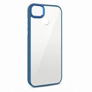 Husa spate pentru Xiaomi Redmi 9C - Leaf Case Albastru