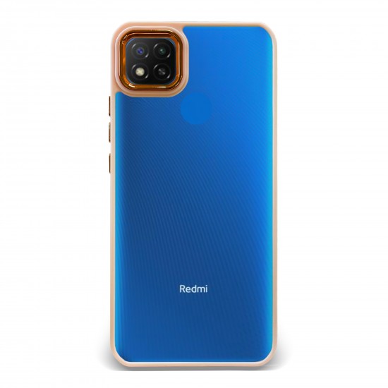 Husa spate pentru Xiaomi Redmi 9C - Leaf Case Roz