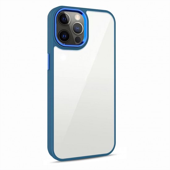 Husa spate Leaf Case pentru iPhone 14 Pro - Albastru