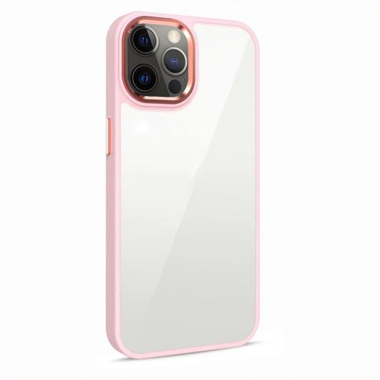 Husa spate Leaf Case pentru iPhone 13 Pro Max - Roz