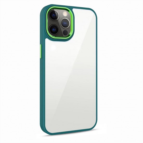 Husa spate Leaf Case pentru iPhone 13 Pro - Verde