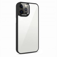 Husa spate pentru iPhone 14 Pro - Leaf Case Negru