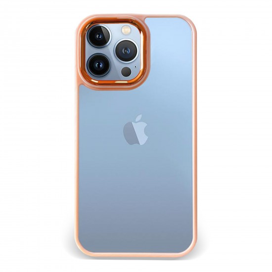 Husa spate pentru iPhone 14 Pro - Leaf Case Roz