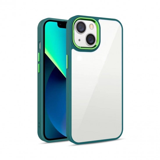Husa spate pentru iPhone 12 Pro Max - Leaf Case Verde