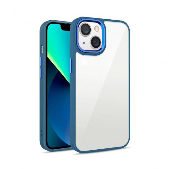Husa spate pentru Xiaomi Redmi 9C - Leaf Case Albastru