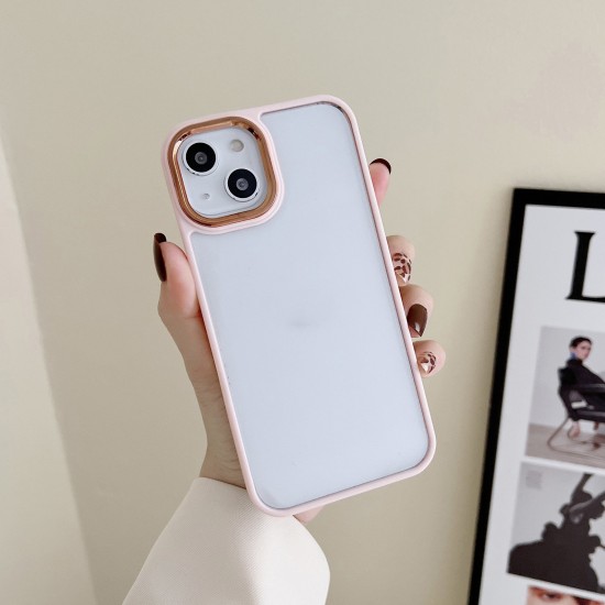 Husa spate pentru iPhone 14 Pro - Leaf Case Roz