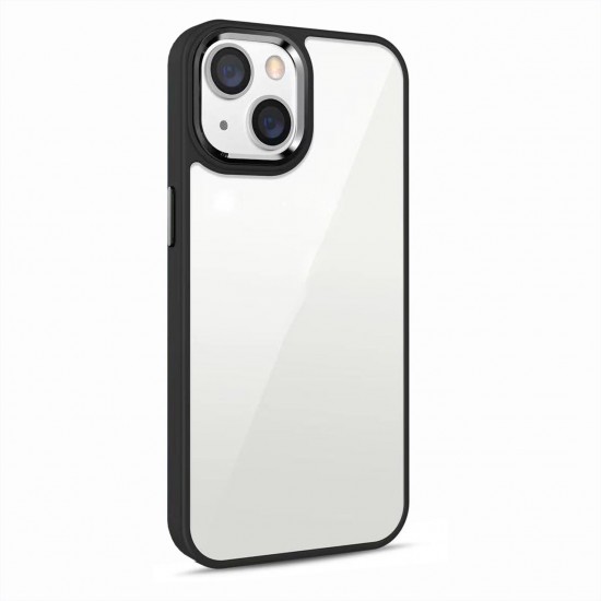 Husa spate Leaf Case pentru iPhone 14 Plus - Negru