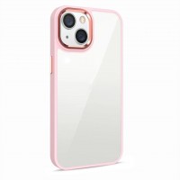 Husa spate pentru iPhone 14 - Leaf Case Roz