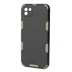 Husa spate pentru Samsung Galaxy A03 - Mantis Case Negru / Verde