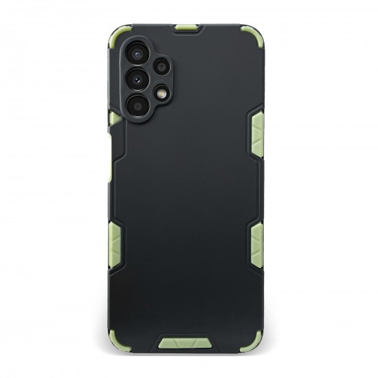 Husa spate pentru Samsung Galaxy A13 - Mantis Case Negru / Verde