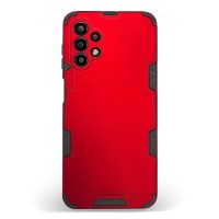 Husa spate pentru Samsung Galaxy A13 - Mantis Case Rosu / Negru