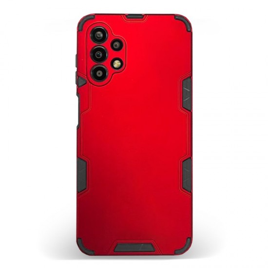 Husa spate pentru Samsung Galaxy A13 - Mantis Case Rosu / Negru