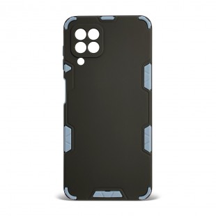 Husa spate pentru Samsung Galaxy A22 - Mantis Case Negru / Bleu