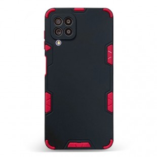 Husa spate pentru Samsung Galaxy A22 - Mantis Case Negru / Rosu 