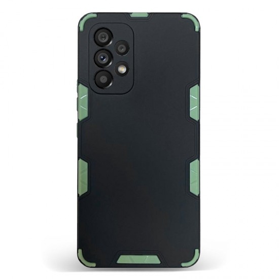 Husa spate pentru Samsung Galaxy A53 5G - Mantis Case Negru / Verde