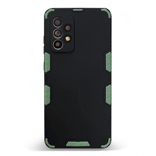 Husa spate pentru Samsung Galaxy A52 - Mantis Case Negru / Verde