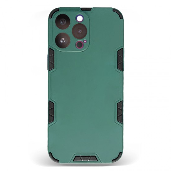 Husa spate pentru iPhone 14 Pro Max - Mantis Case Verde Crud / Negru