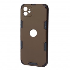 Husa spate Mantis Case pentru iPhone 11 - Maro / Negru